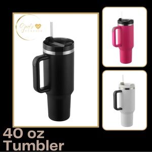 Stainless steel Tumbler with Handle
